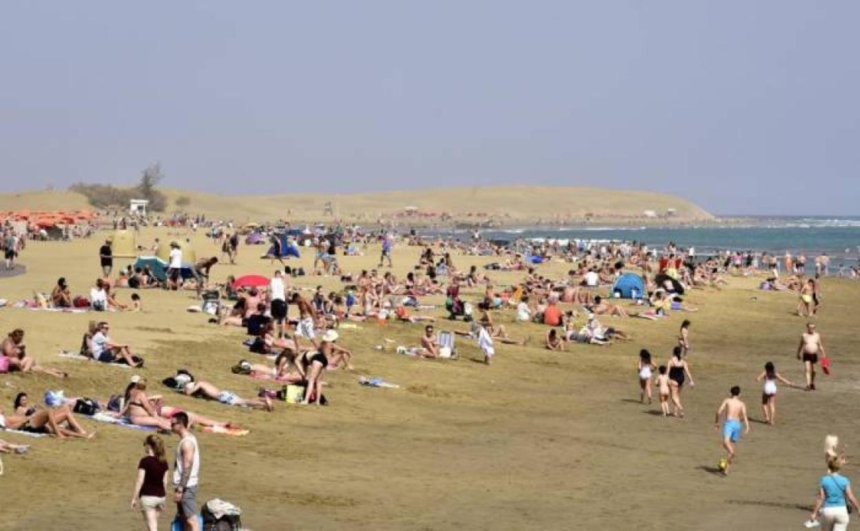 Imagen de Maspalomas. 