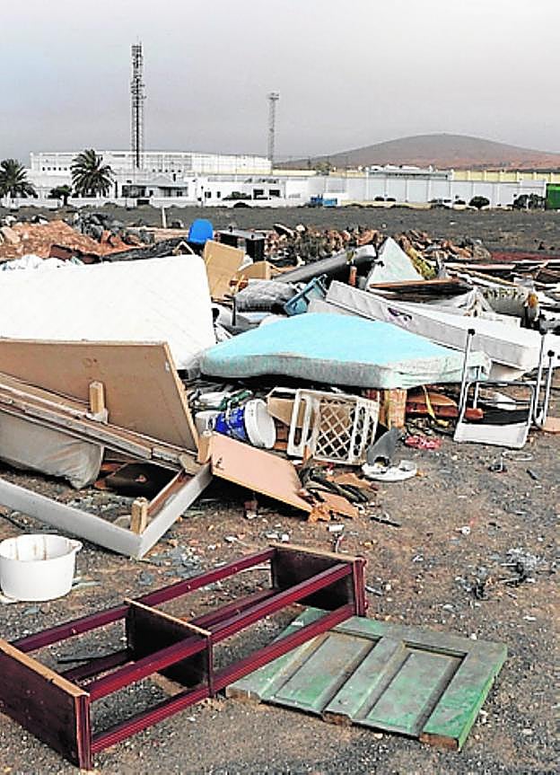 Escombros retirados. 