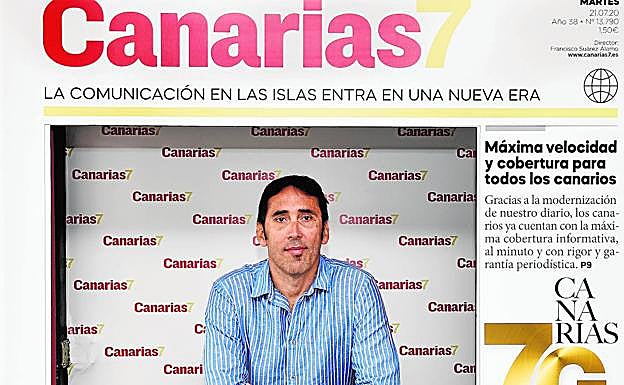 Willy Villar en las instalaciones de CANARIAS7