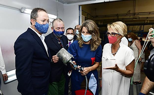 La ministra de Trabajo y Economía Social, Yolanda Díaz