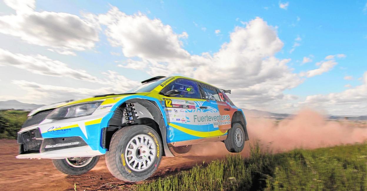 Imagen de Gustavo Sosa y Rogelio Peñate en una prueba reciente. Ambos vuelven ahora y por todo lo alto. 