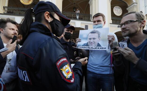El Gobierno alemán exige el traslado de Navalni a Berlín 