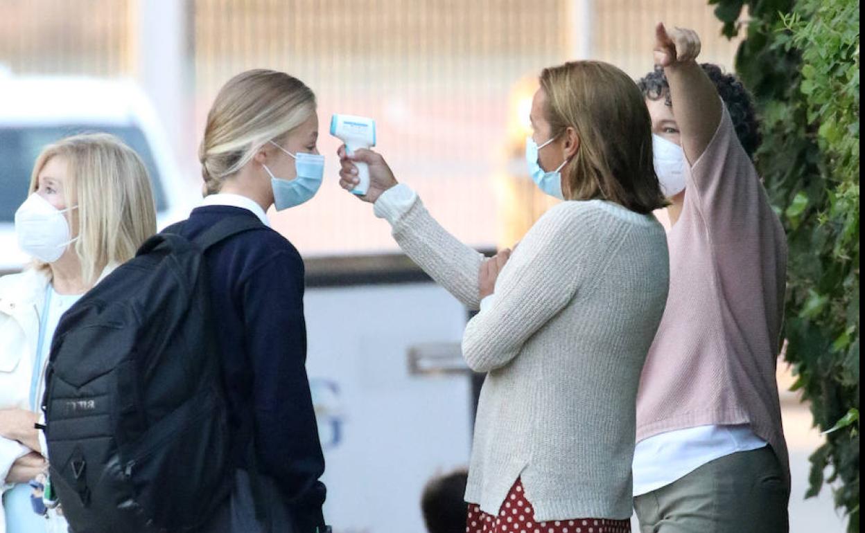 La princesa Leonor, en la vuelta al colegio, 