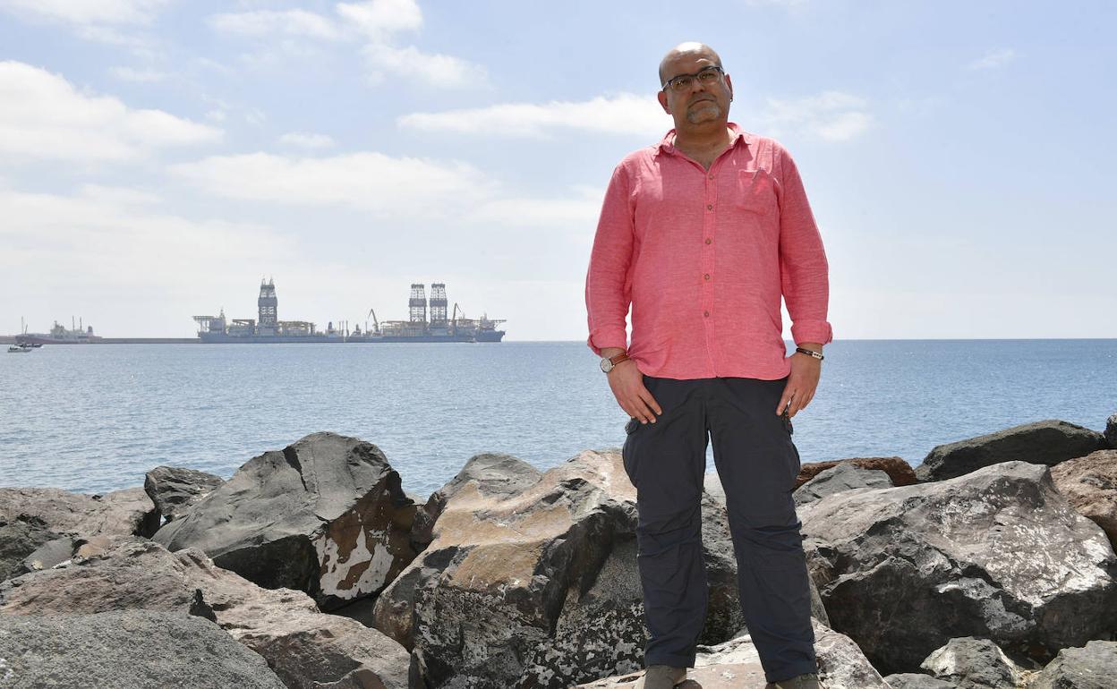 Alexis Ravelo en una imagen reciente en Las Palmas de Gran Canaria. 