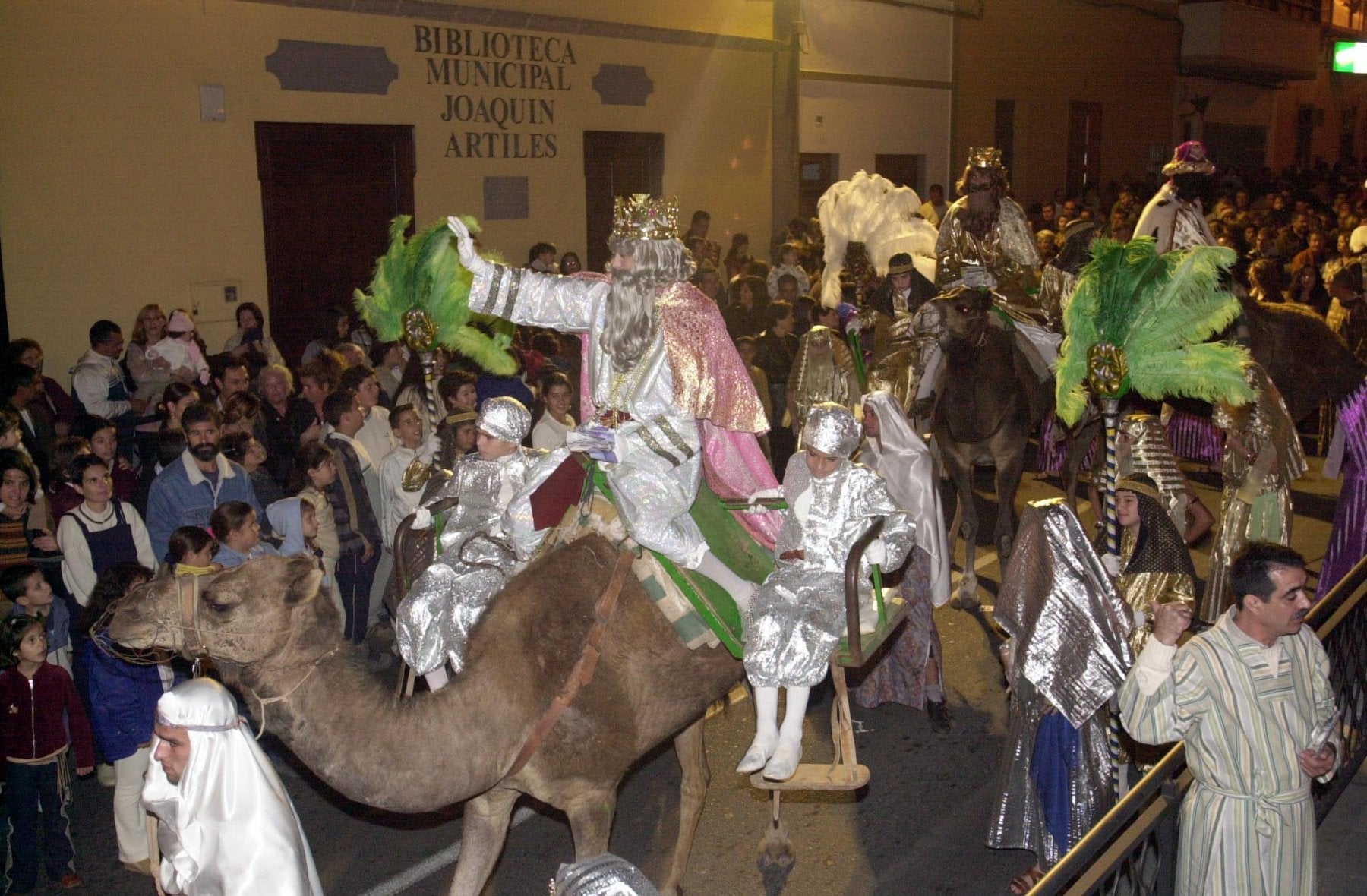 Foto de archivo de un auto de Reyes de Agüimes. 