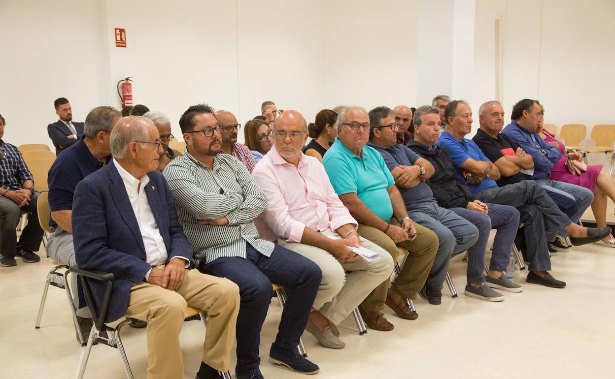 Imagen del juicio del caso Baku. 