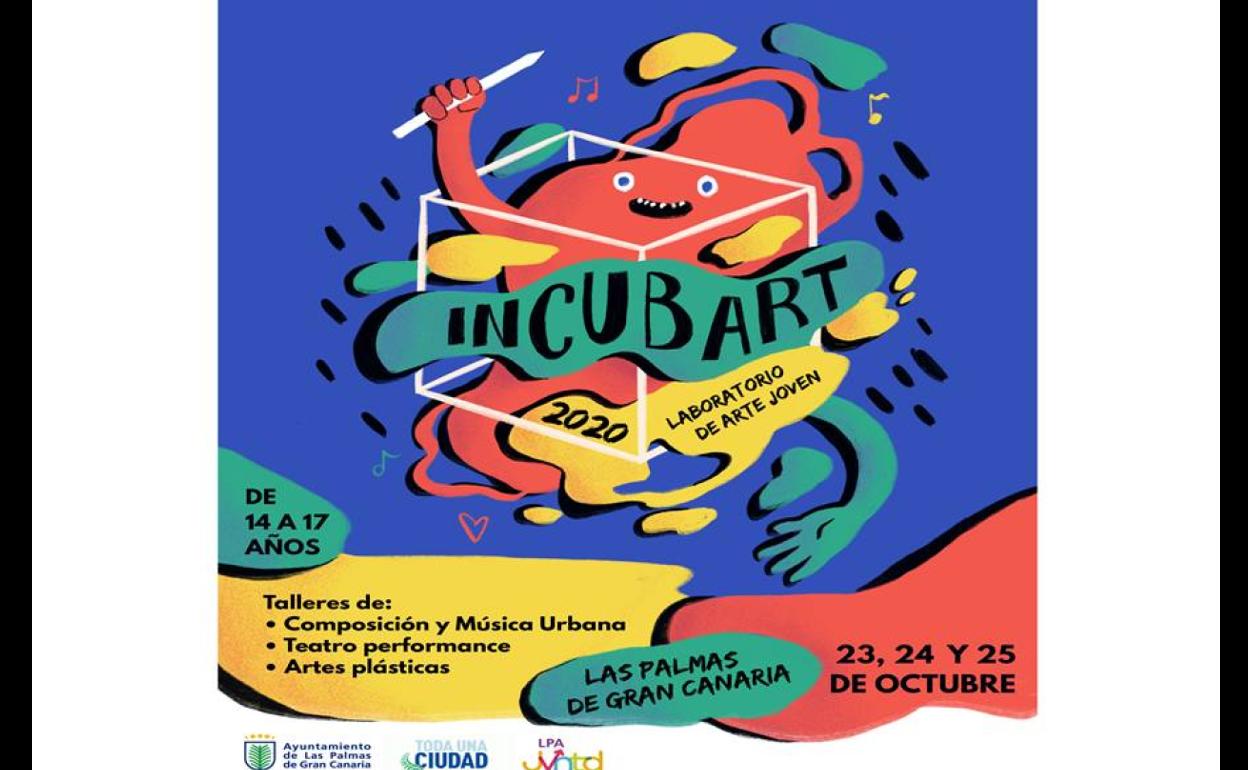 Juventud pone en marcha el encuentro «IncubarT» para talentos de 14 a 17 años