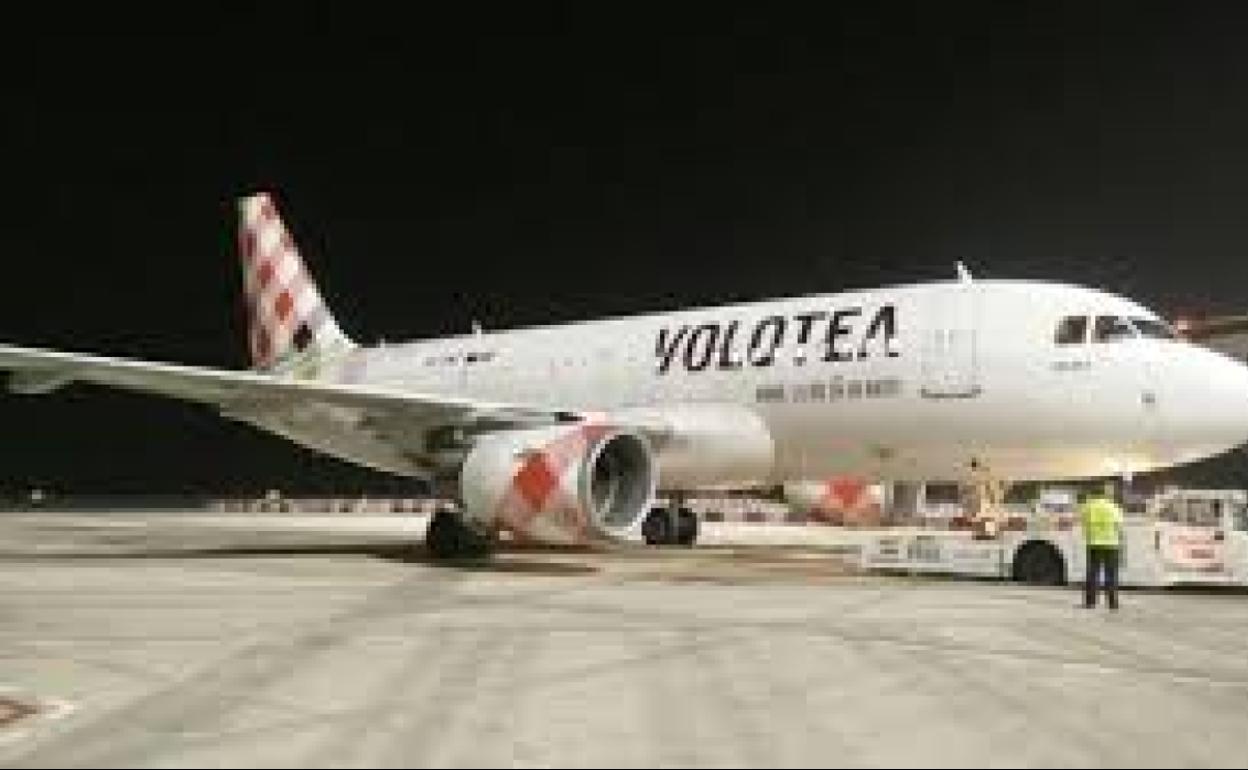 Avión de Volotea. 