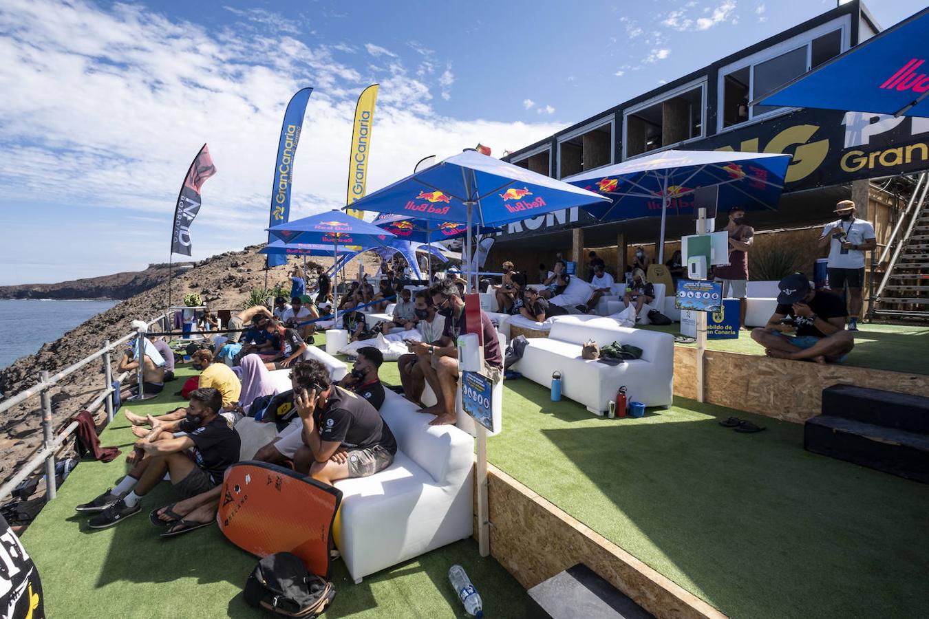 Imagen de uno de los participantes en acción. 