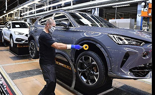 Producción del Cupra Formentor en Martorell