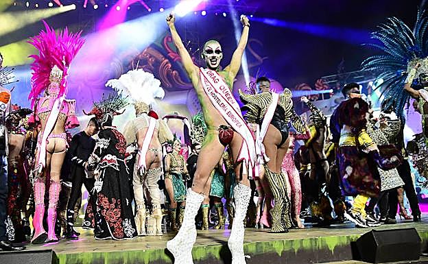 Sethlas repetía como mejor drag queen con su original pecado. 