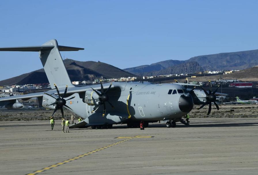 Fotos: Maniobras militares en el cielo de Canarias