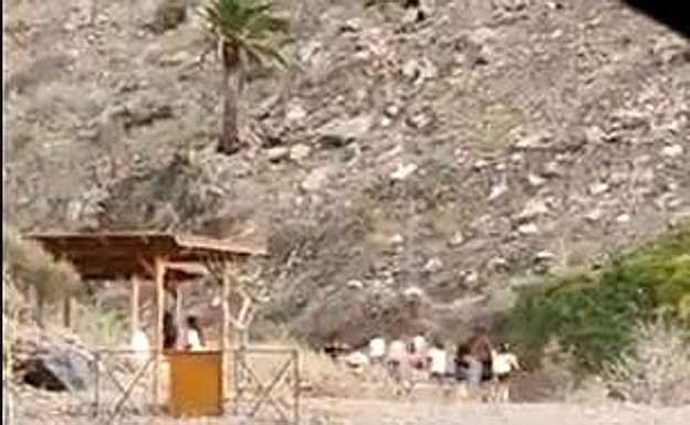 Del botellón a la huida por el barranco del Guiniguada