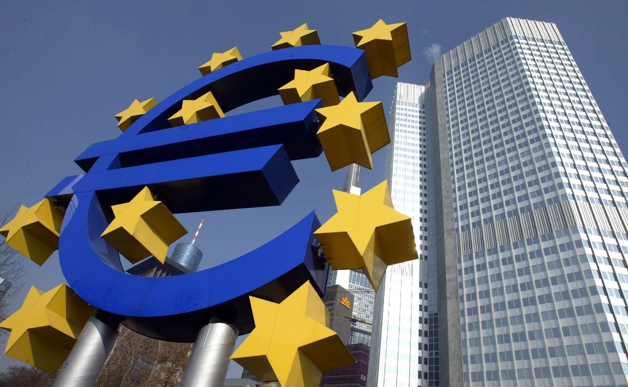Sede del Banco Central Europeo, en Fráncfort.