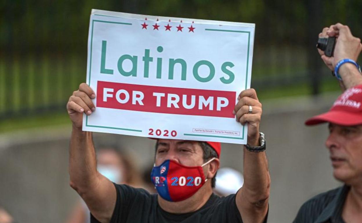 El voto latino, imprescindible para la victoria de Biden