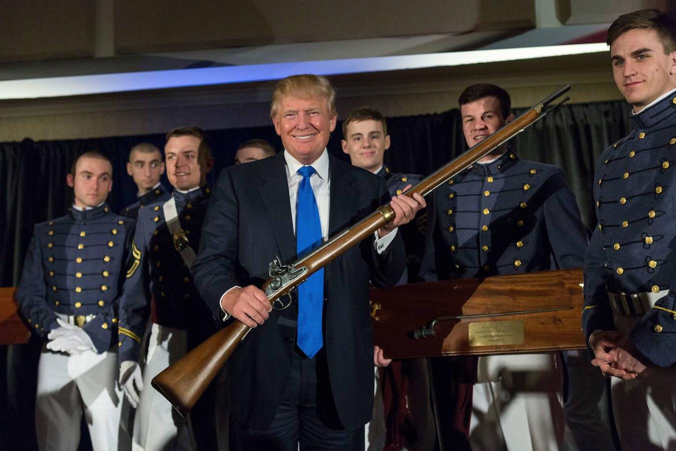 Trump es un ferviente defensor de las armas de fuego, así como de su uso por los civiles