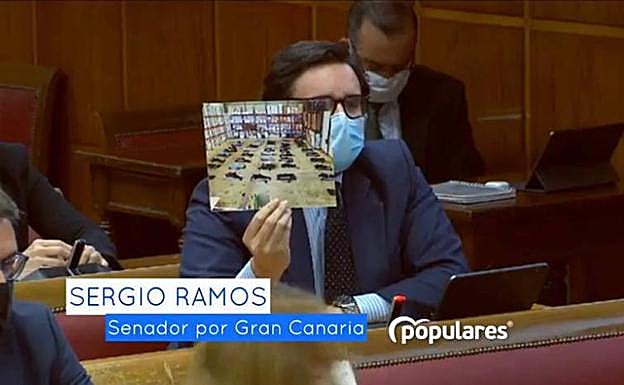 El PP se indigna con la gestión migratoria