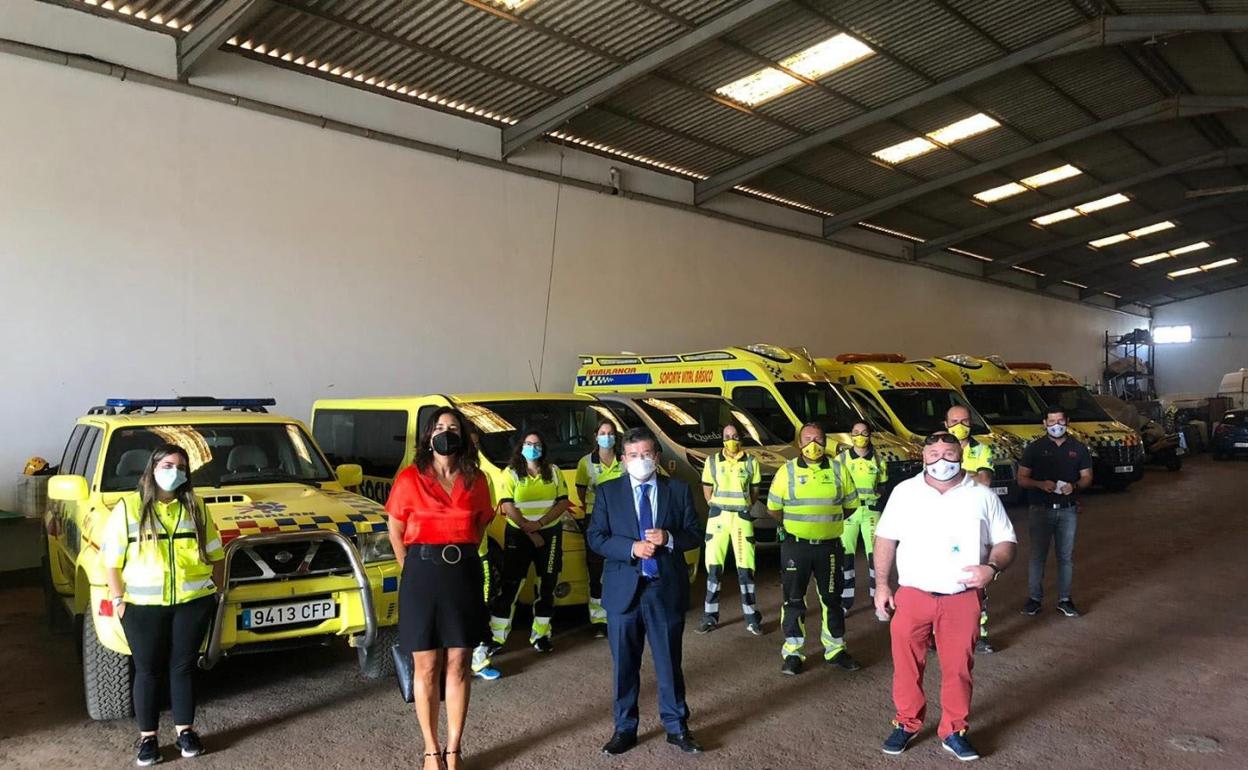 Firmantes del acuerdo. 