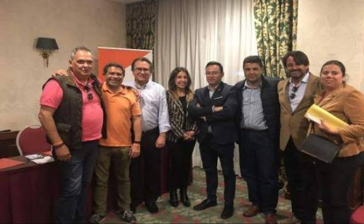 Imagen de la Jnta directiva de Ciudadanos en Las Palmas de Gran Canari