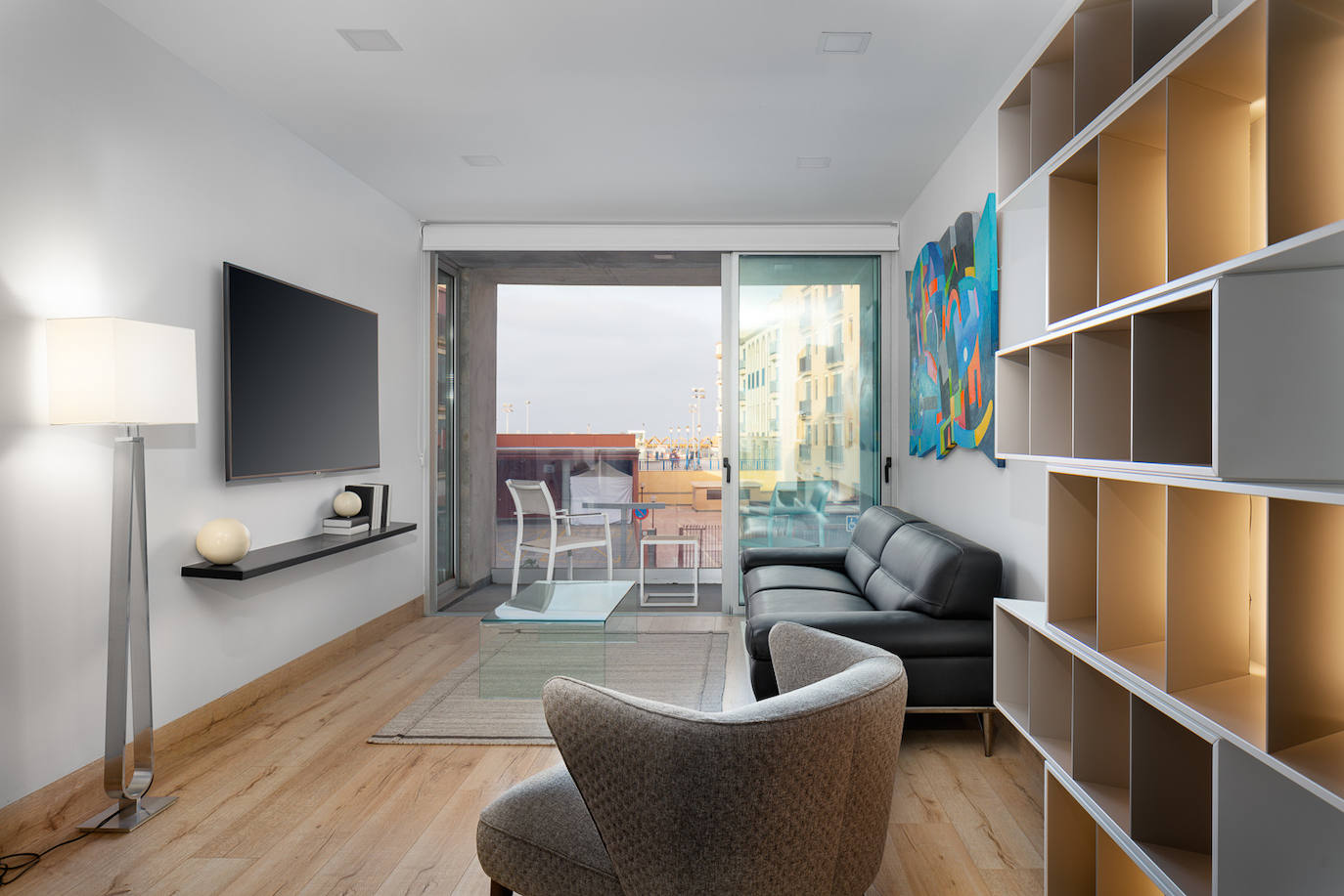 Interior viviendas de Lola Massieu, con excelentes acabados.