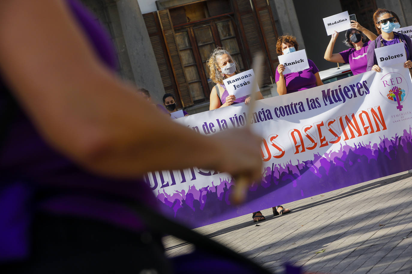 Fotos: Acto por el Día Internacional contra la Violencia Machista