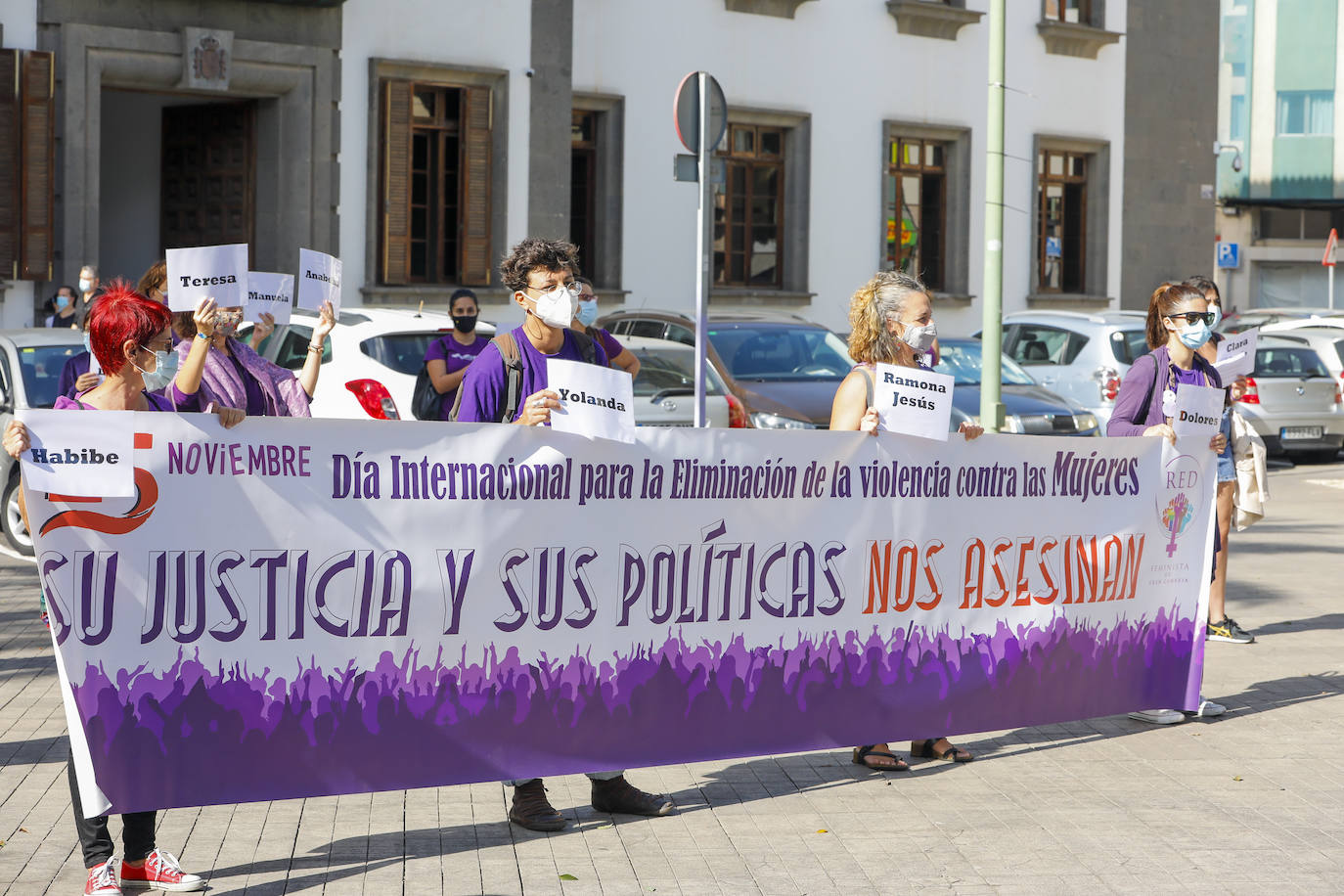 Fotos: Acto por el Día Internacional contra la Violencia Machista