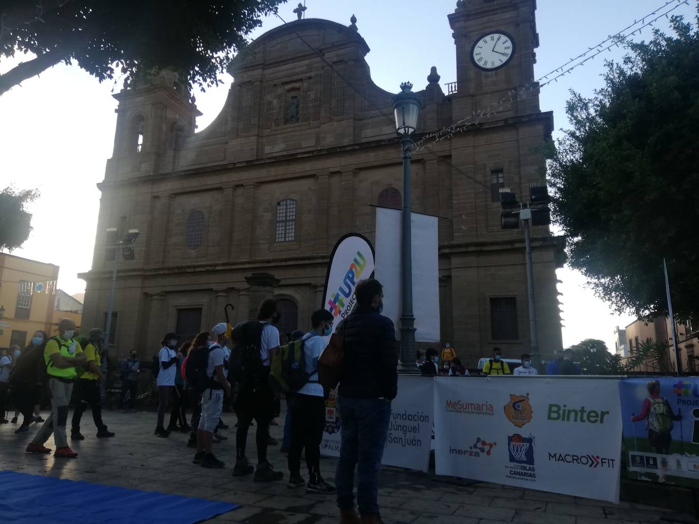 Fotos: Camino de Los Valores llega a su fin entre niebla y lluvia