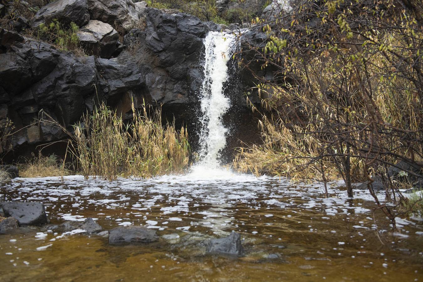 Los ultimos chubascos aportan recursos hídricos a las cuencas del interior.