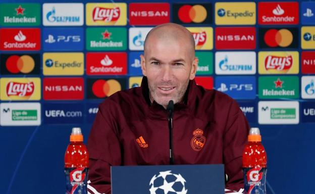 Zidane: «El Atlético es el principal favorito para ganar la Liga»