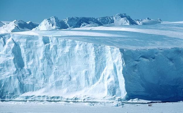 Las plataformas de hielo flotantes actúan como muros de contención que retienen dentro de la Antártida las grandes masas de hielo. 