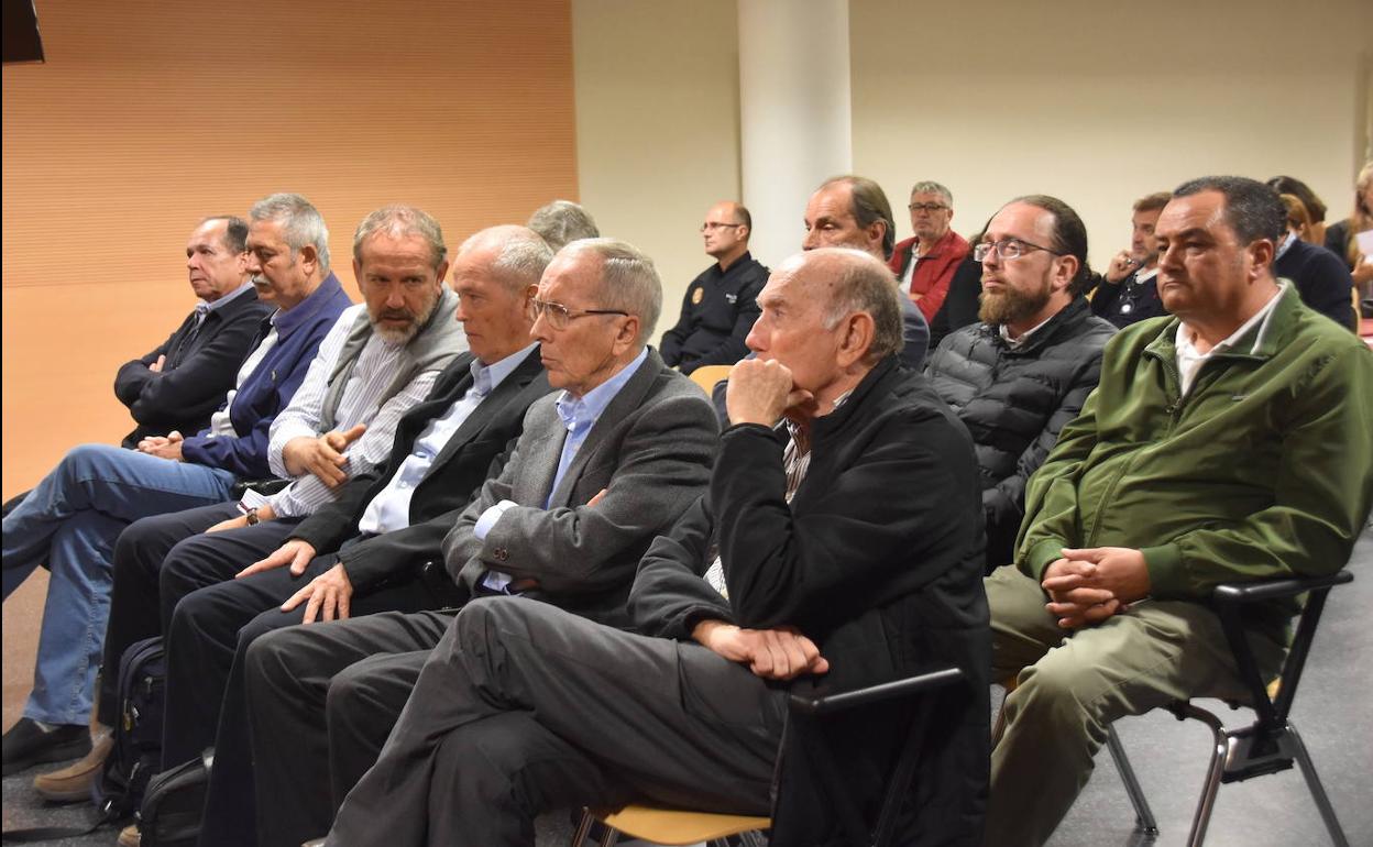 Imagen de una de las sesiones del juicio. 