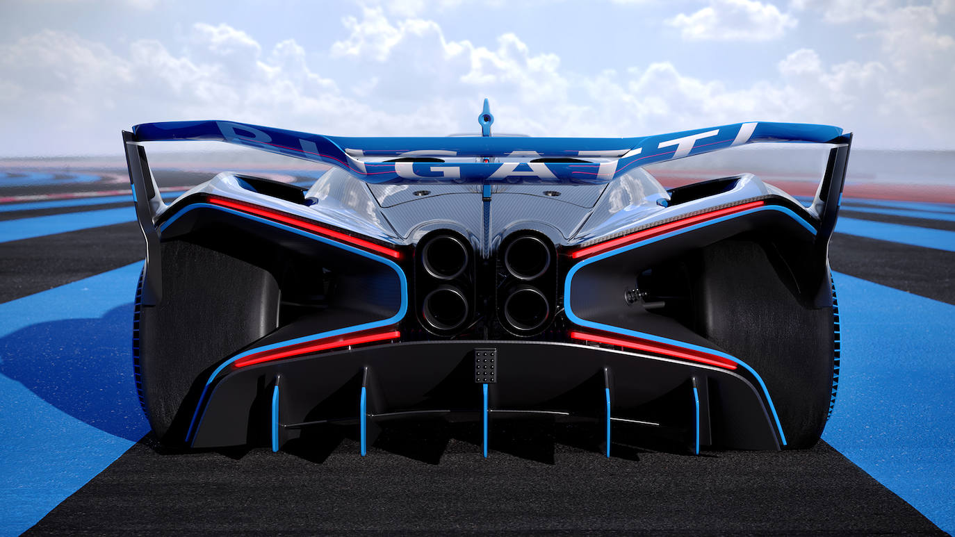 Fotos: Fotogalería: Bugatti Bolide, con 1.850 CV