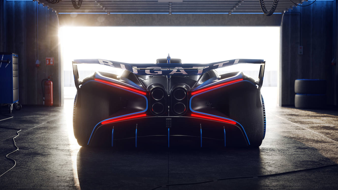 Fotos: Fotogalería: Bugatti Bolide, con 1.850 CV