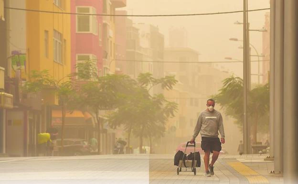 La calima más intensa en 30 años