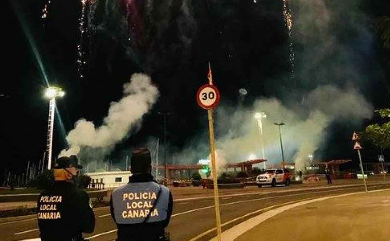 Levantan 134 sanciones en Santa Cruz de Tenerife durante el puente de Fin de Año