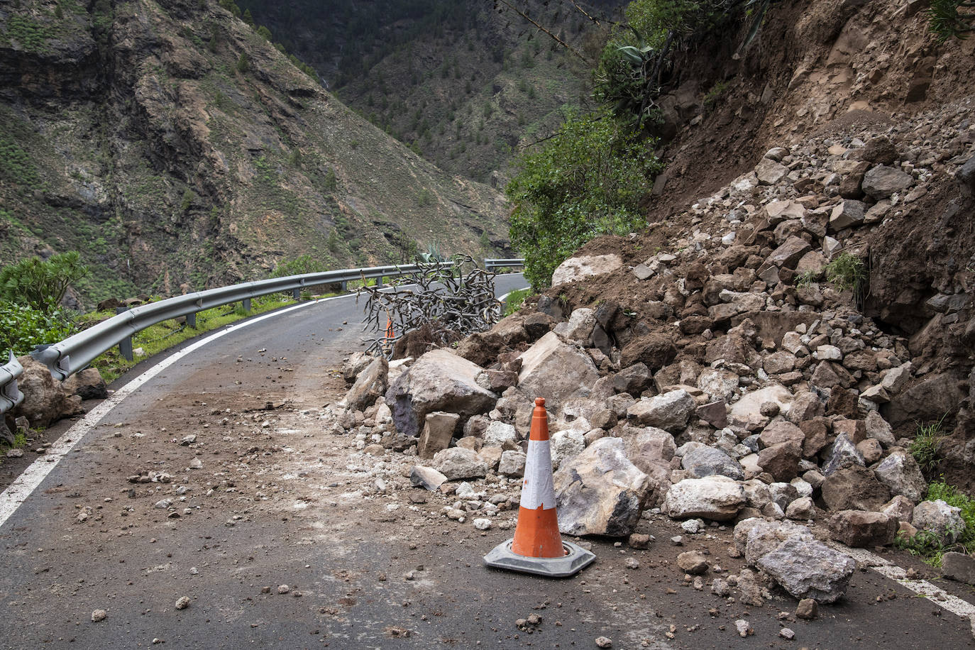 Fotos: Las mejores imágenes del paso de Filomena por Gran Canaria