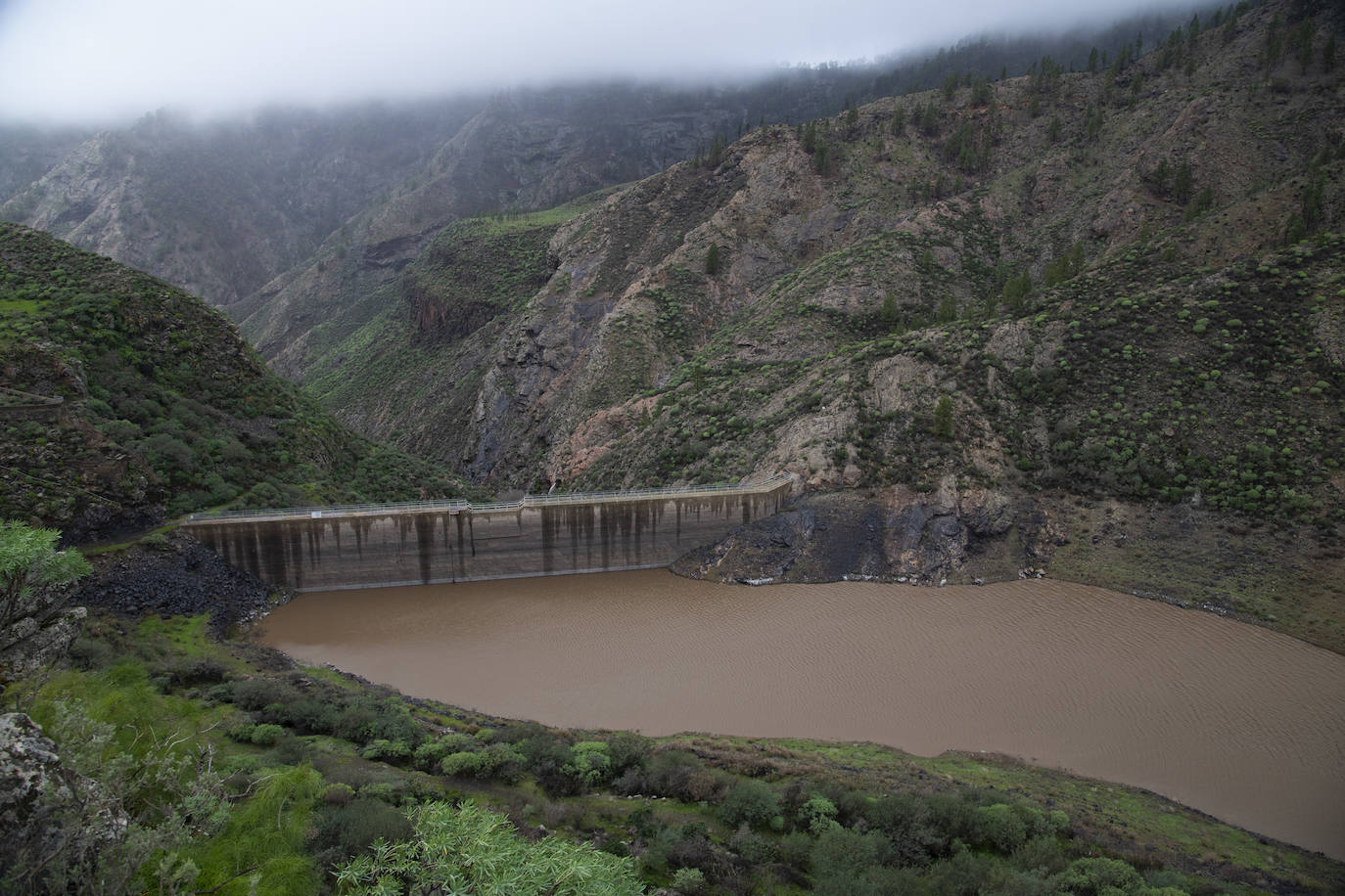 Fotos: Las mejores imágenes del paso de Filomena por Gran Canaria