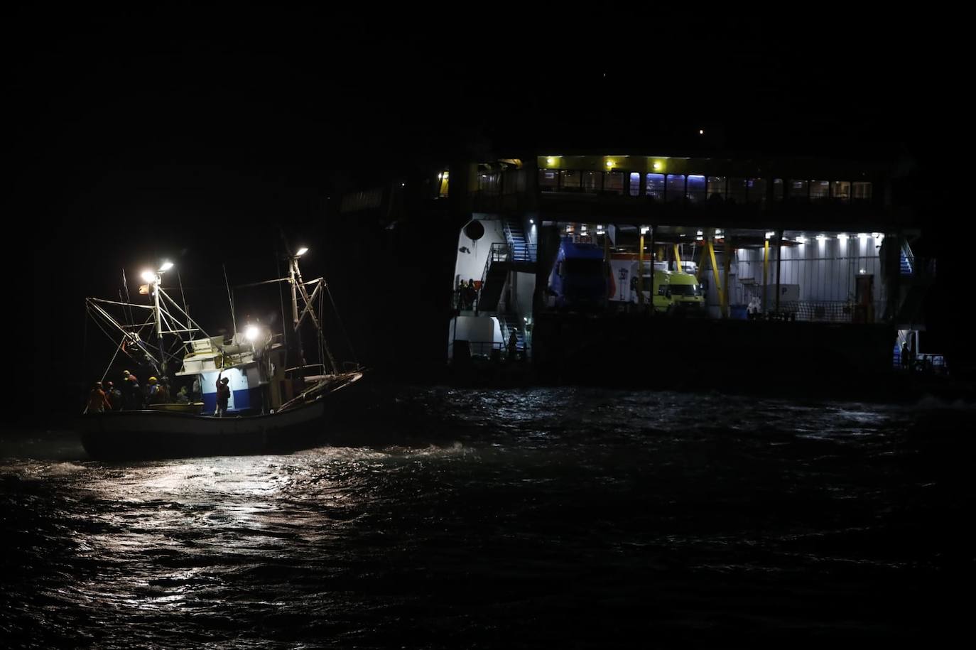 Fotos: El rescate del Bentago Express, en imágenes