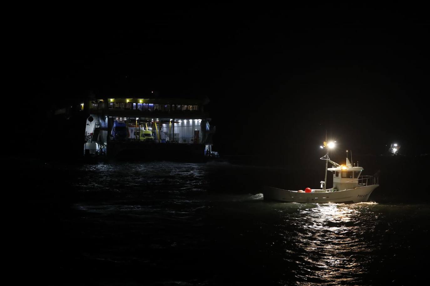 Fotos: El rescate del Bentago Express, en imágenes