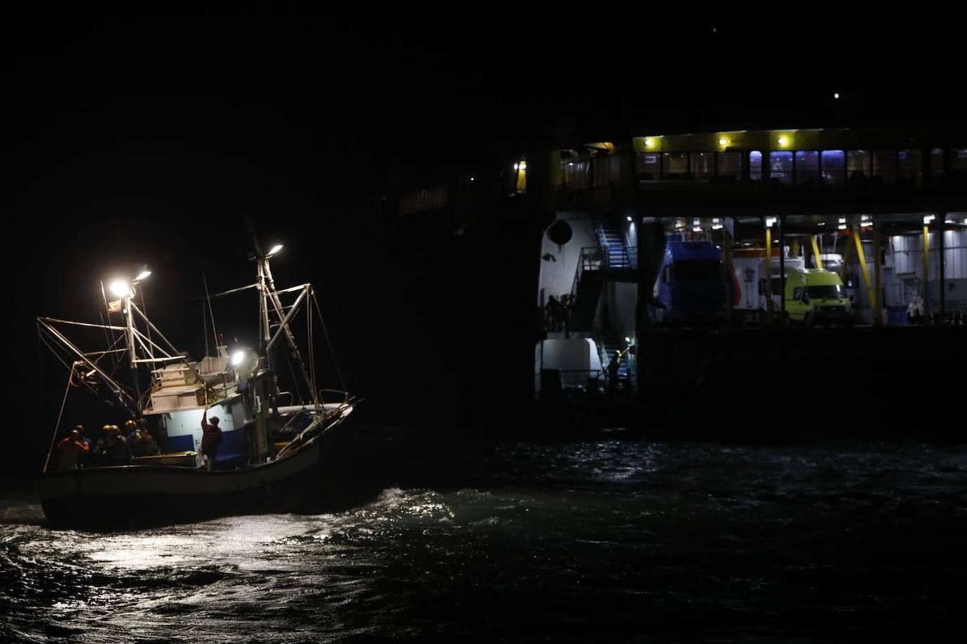 Fotos: El rescate del Bentago Express, en imágenes