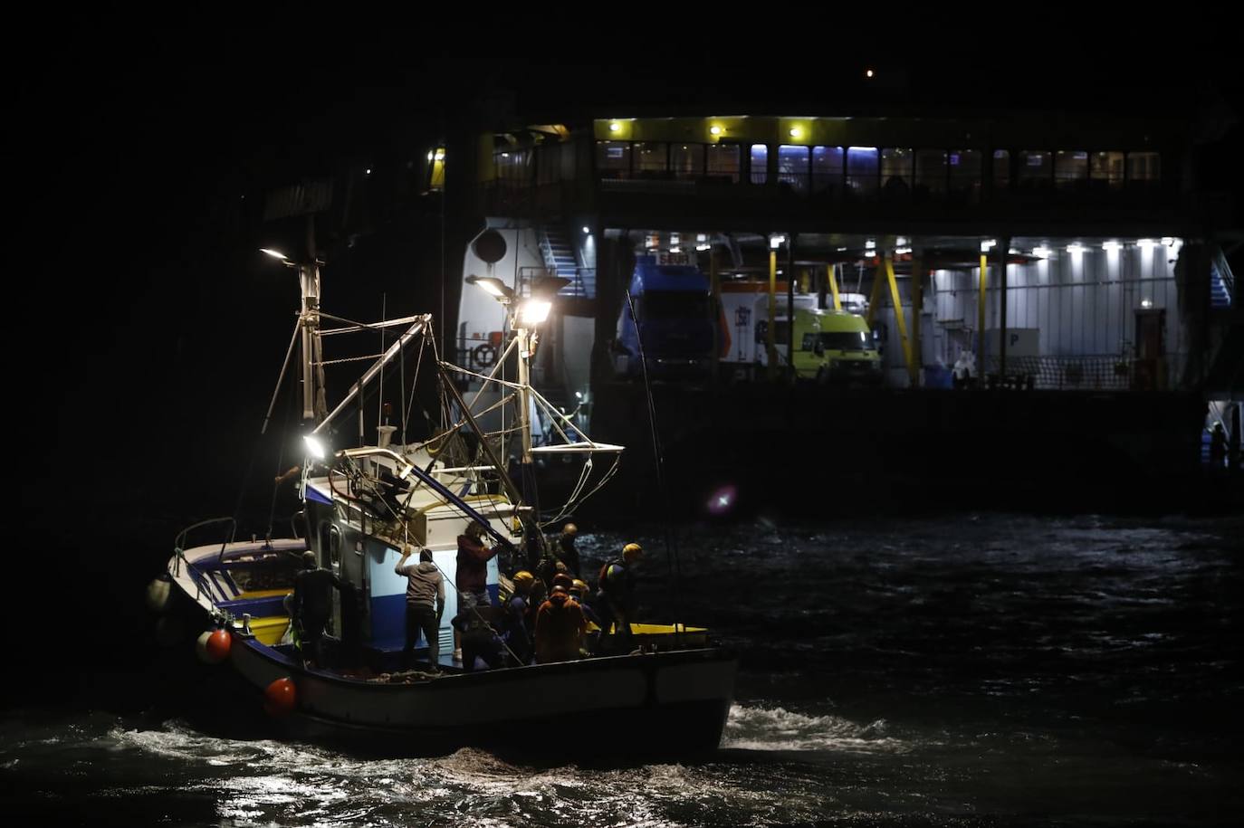 Fotos: El rescate del Bentago Express, en imágenes