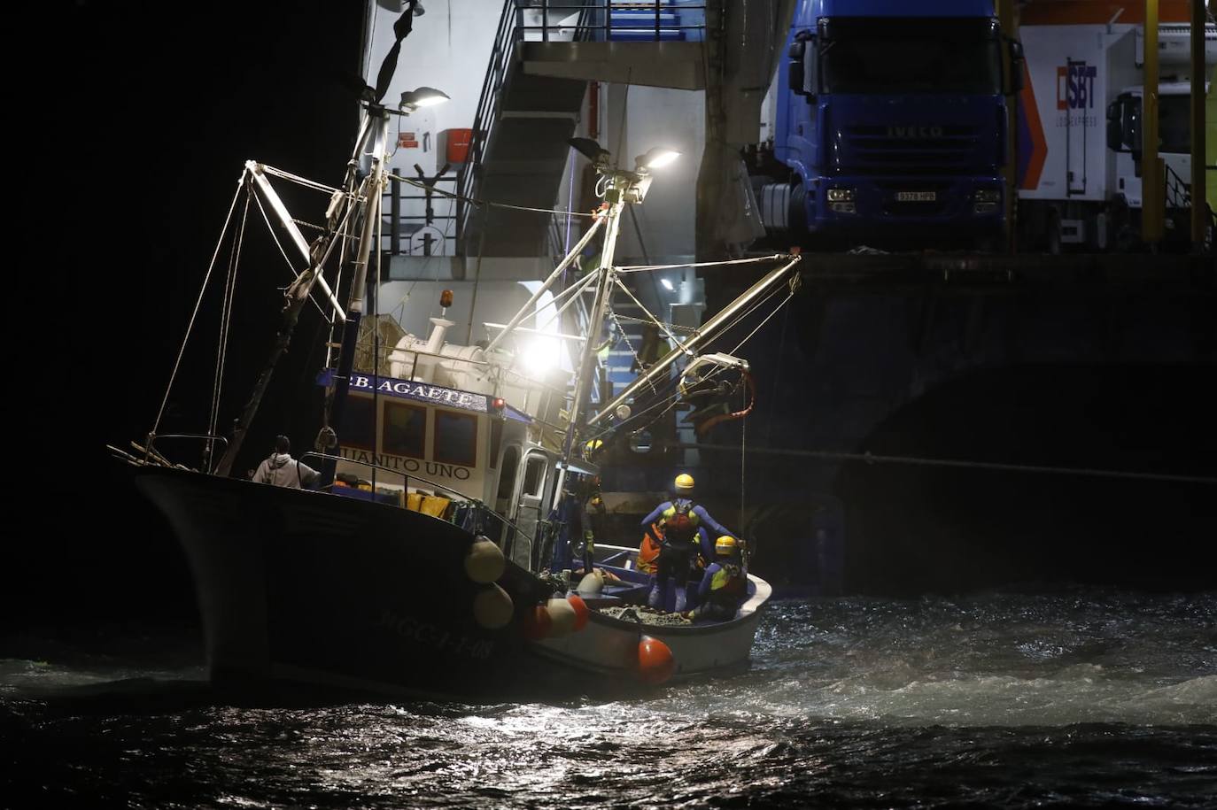 Fotos: El rescate del Bentago Express, en imágenes