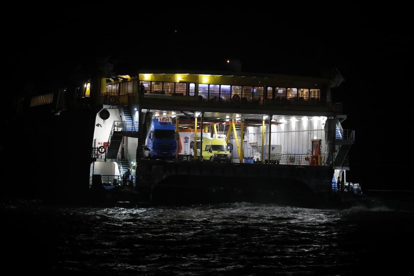 Fotos: El rescate del Bentago Express, en imágenes