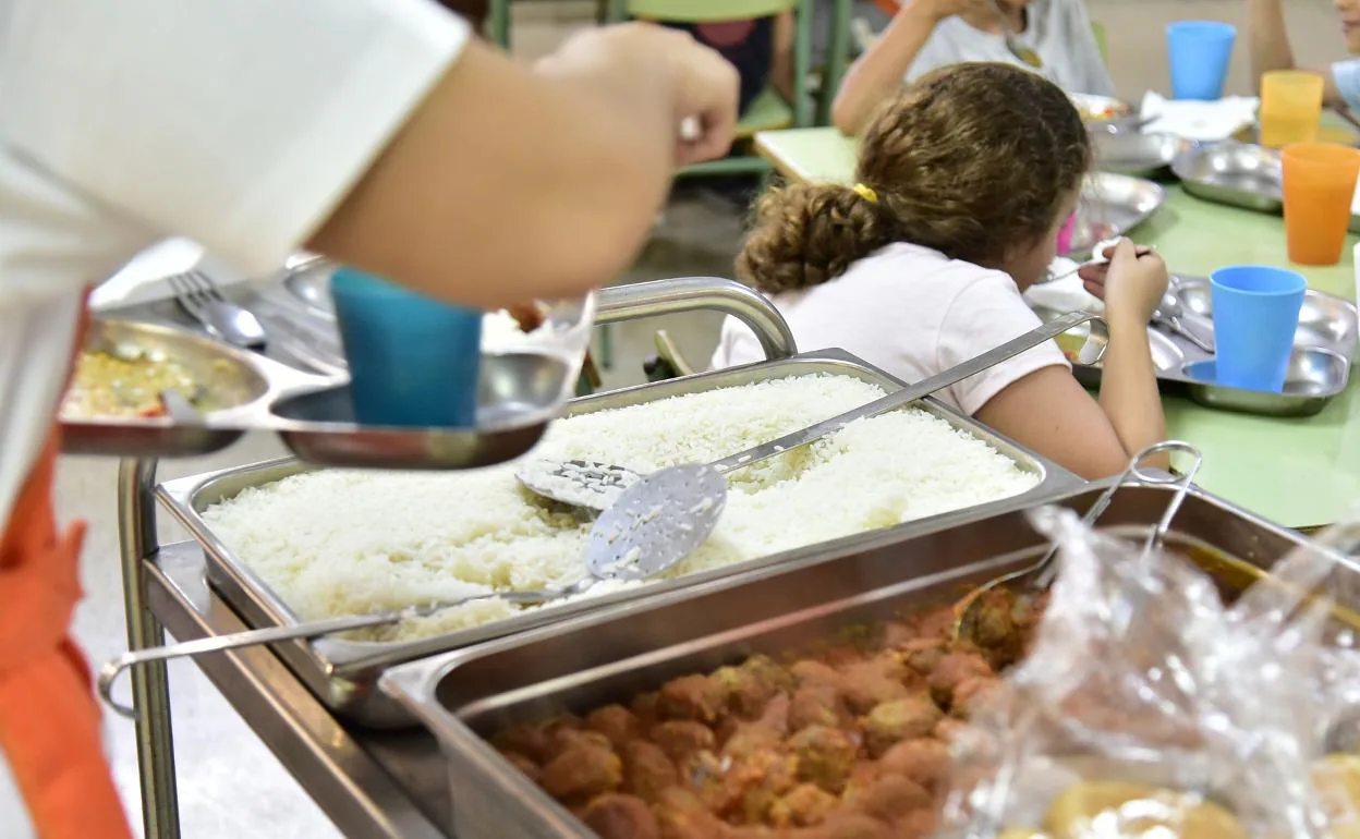 Los centros han advertido a las familias que la huelga puede afectar al servicio de comedor. 