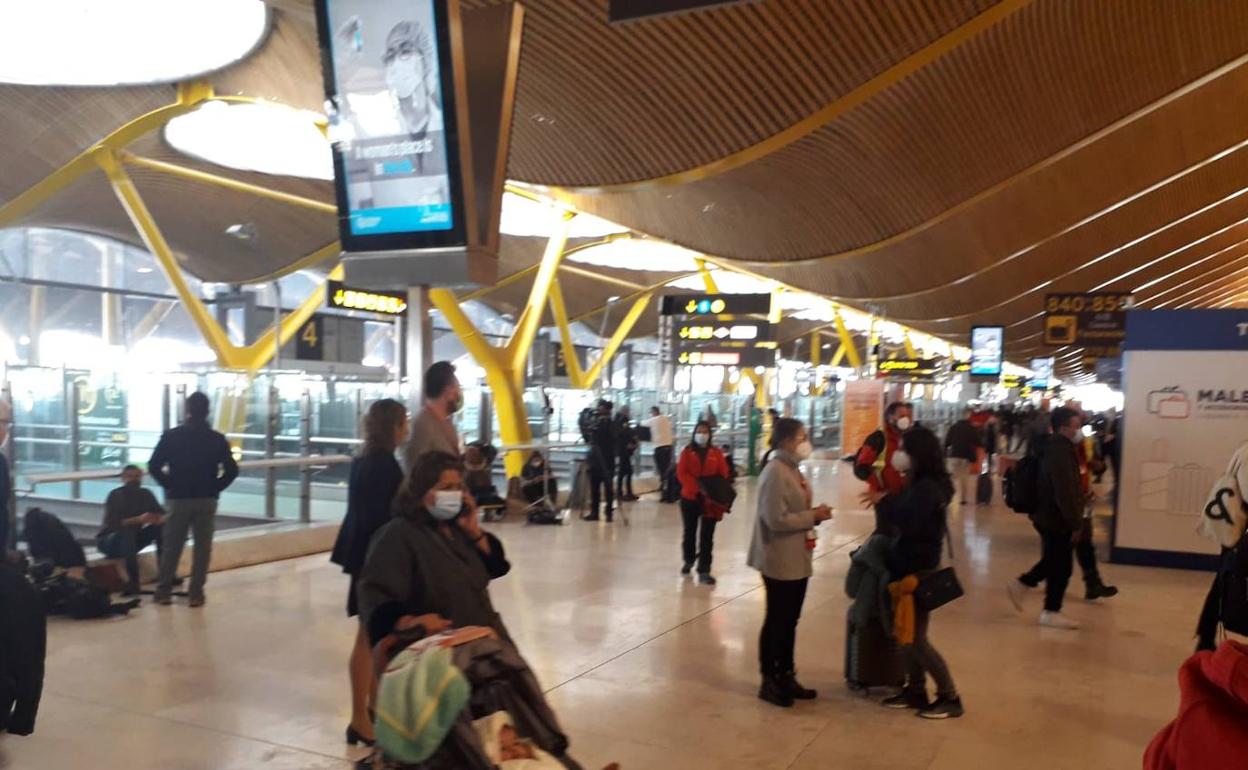 Odisea para volar desde Madrid a Canarias