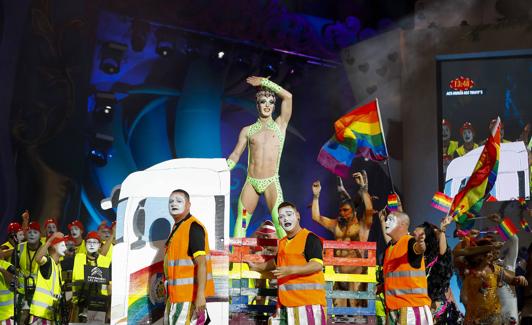 Concurso de murgas del carnaval capitalino. 