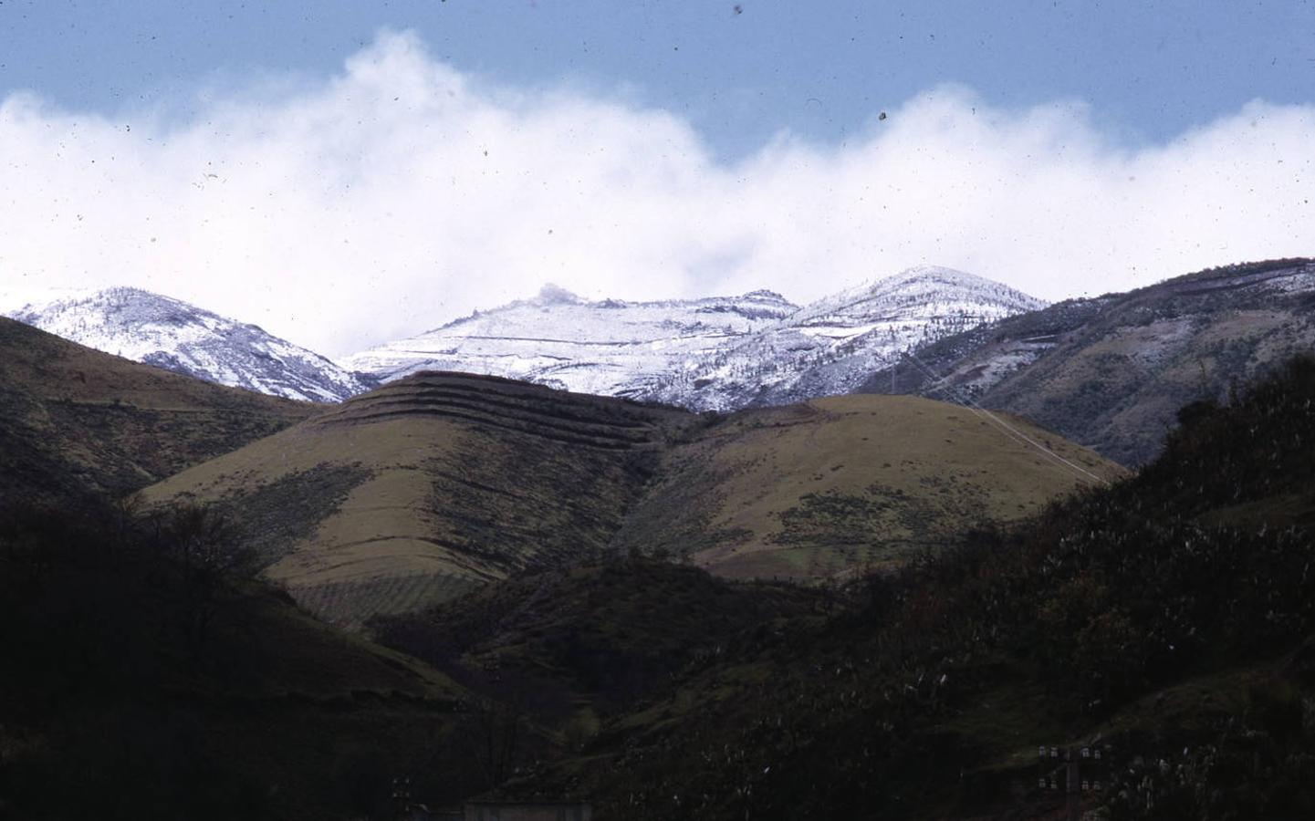Cumbre de Gran Canaria nevada 1971