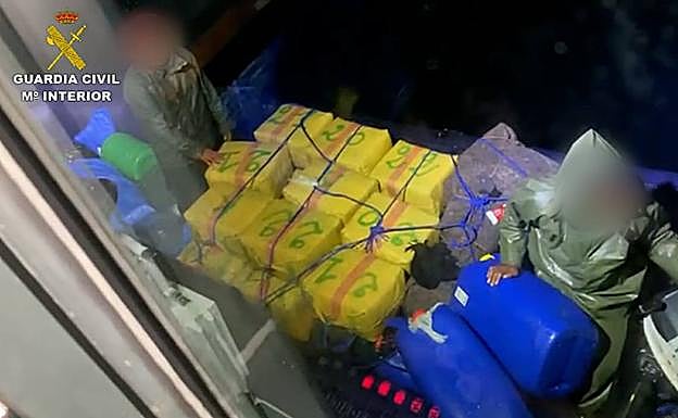 La Guardia Civil intercepta una tonelada de hachís en el litoral de Gran Canaria