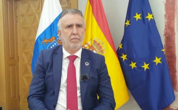 Ángel Víctor Torres, presidente del Gobierno de Canarias. 