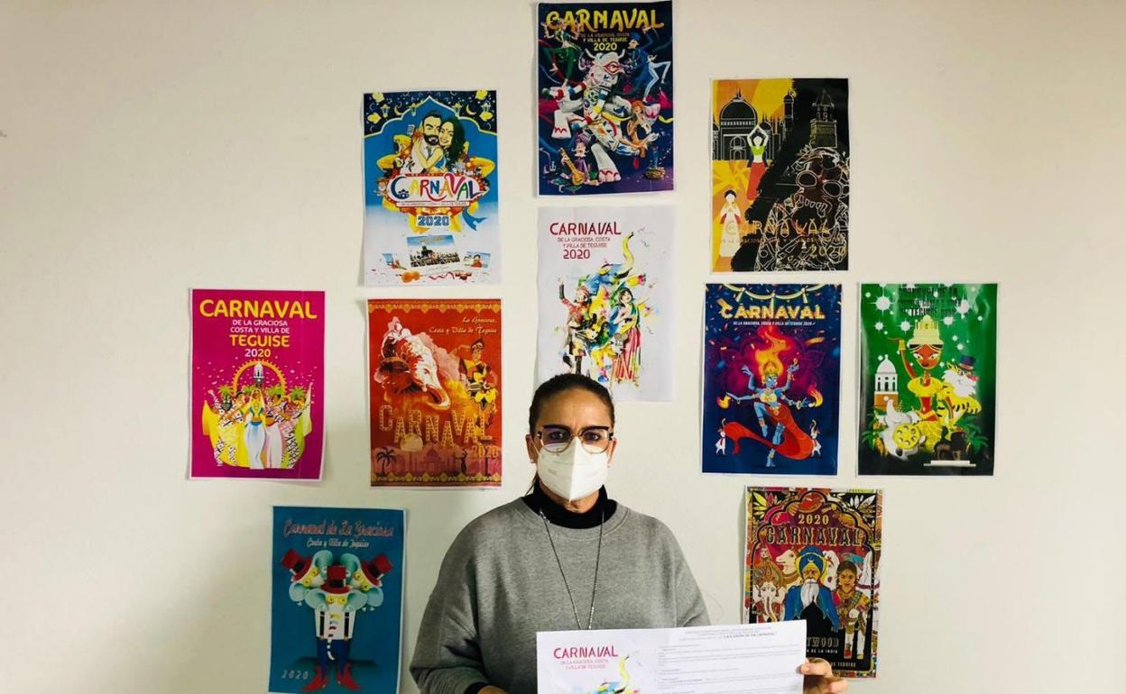 Nori Machín, concejala. 